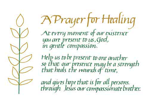 Prayer Of Hope And Healing Cancer - CancerWalls